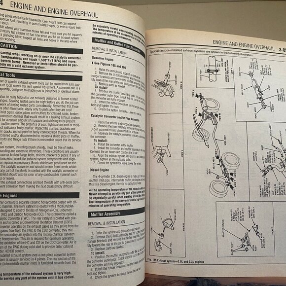 Chilton Ford Tempo Topaz 1984-94 Repair Manual 26720 - Picture 5 of 10